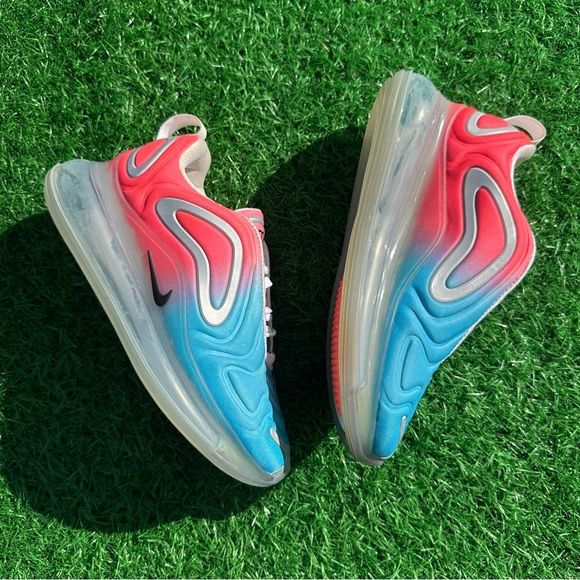 Nike Air Max 720 Pink Sea / Lava Glow / Blue Fury / Metallic Silver - Picture 6 of 13